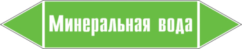 Маркировка трубопровода "минеральная вода" (пленка, 716х148 мм) - Маркировка трубопроводов - Маркировки трубопроводов "ВОДА" - Магазин охраны труда ИЗО Стиль